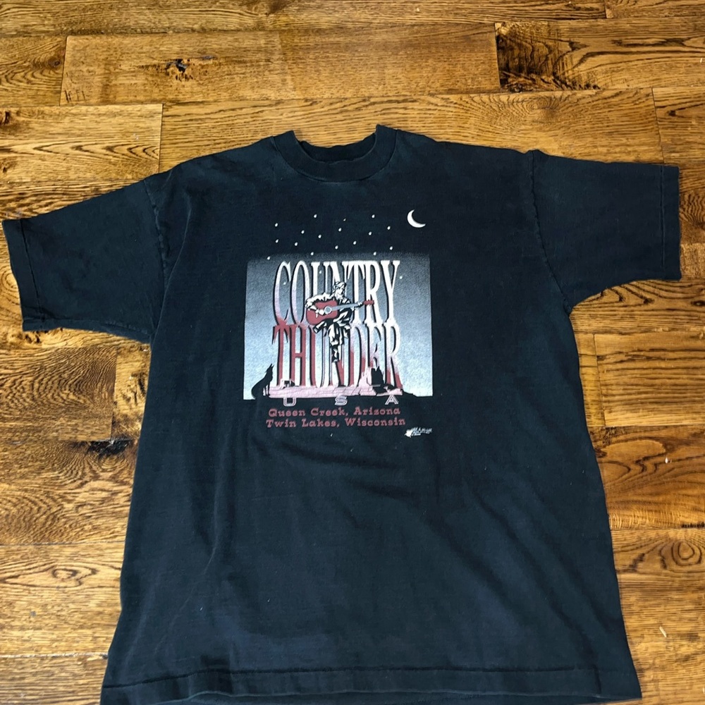 Vintage Country Thunder Tour shirt